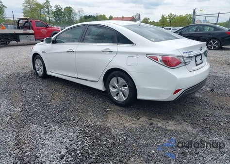 2015 Hyundai Sonata Hybrid from USA, damaged, VIN KMHEC4A4XFA135667